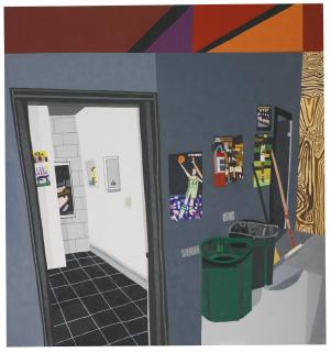 Jonas Wood - Studio Hallway 