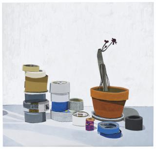 Jonas Wood - Tape Still Life