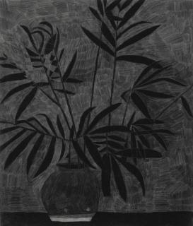 Jonas Wood - Untitled (Black 1)