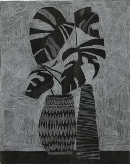 Jonas Wood - Untitled (Black 2)