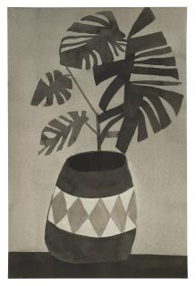 Jonas Wood - Untitled (Black Diamonds), 2008