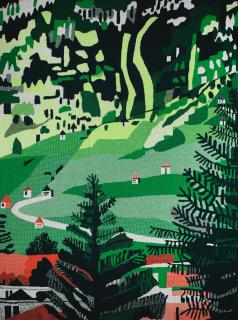 Jonas Wood - Untitled (Blanket)