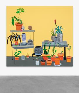 Jonas Wood - Yellow Still Life