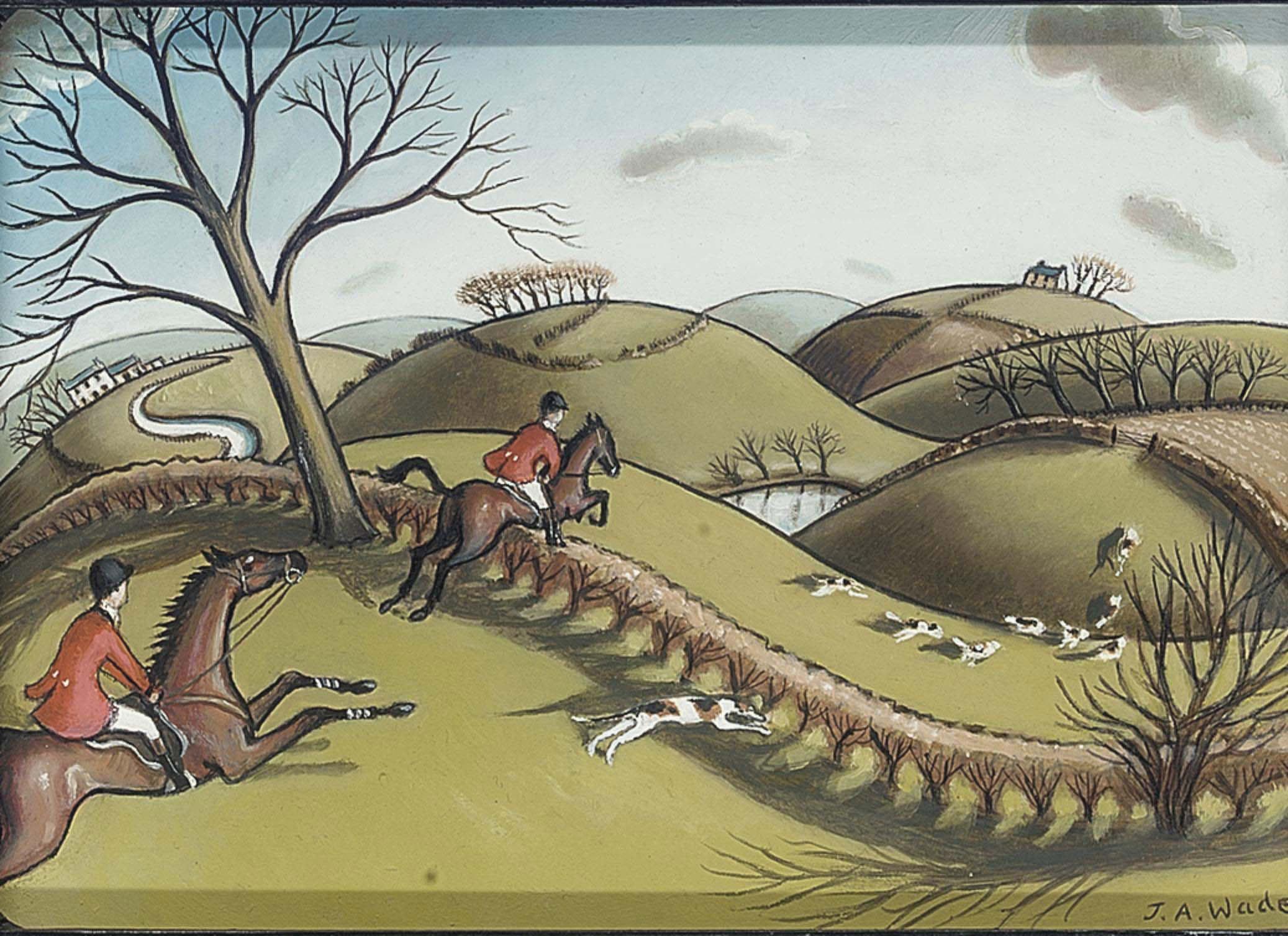 Jonathan Armigel Wade - Thudding hooves and hound music