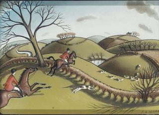 Jonathan Armigel Wade - Thudding hooves and hound music