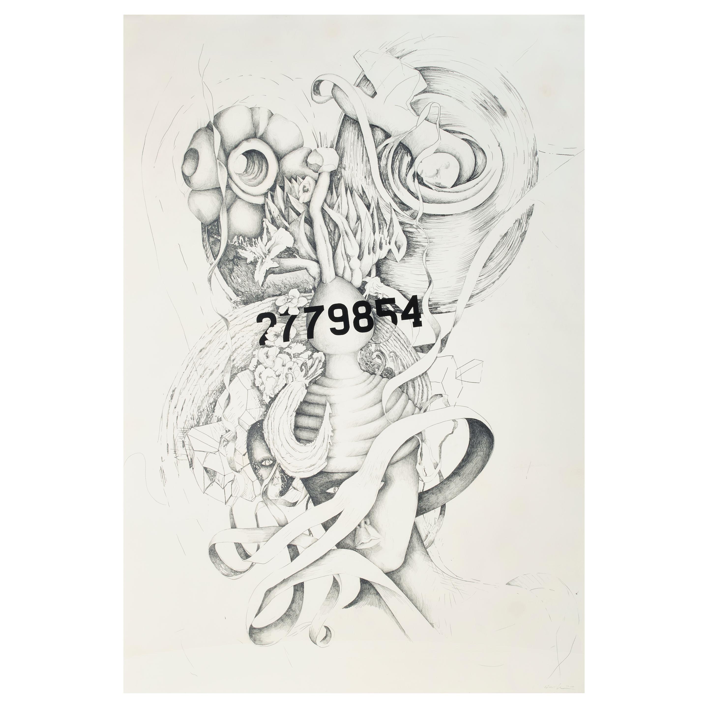 Jonathan Borofsky - Head at 2,779,854, 1978-82