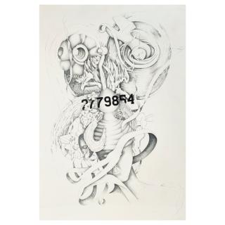 Jonathan Borofsky - Head at 2,779,854, 1978-82