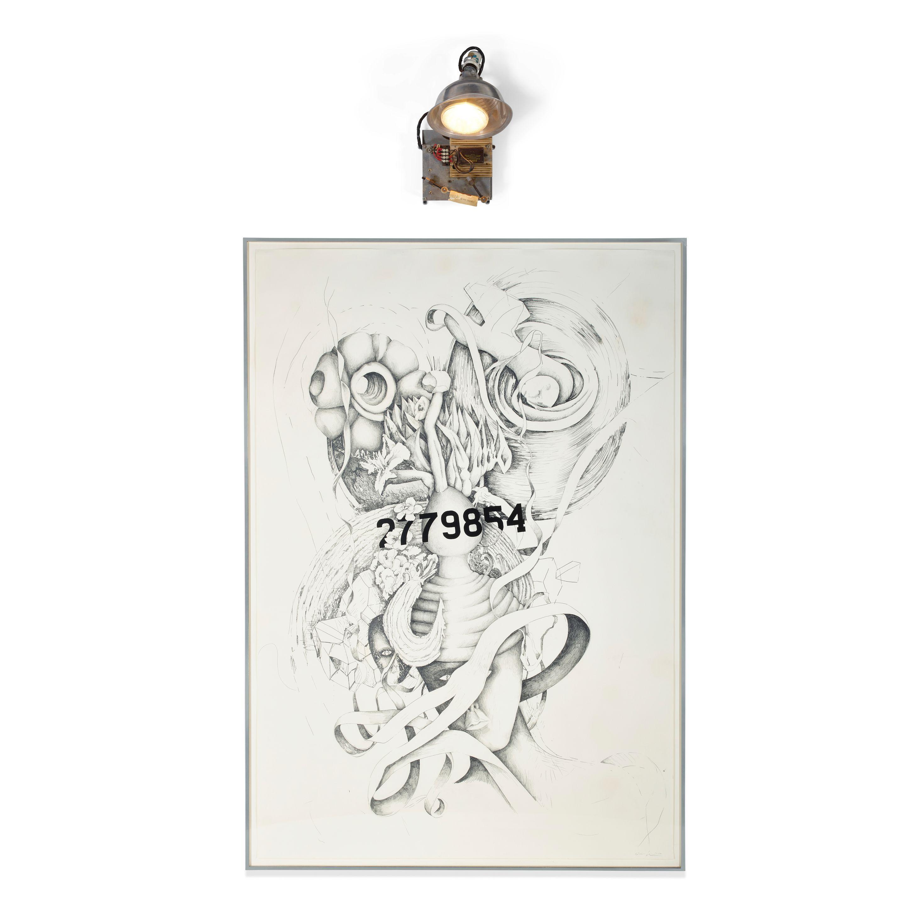 Jonathan Borofsky - Head at 2,779,854, 1978-82