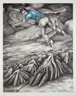 Jonathan Borofsky - I Dreamed I Could Fly: Five Plates (G. 1409-13)