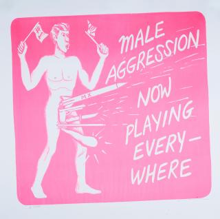 Jonathan Borofsky - Male Aggression