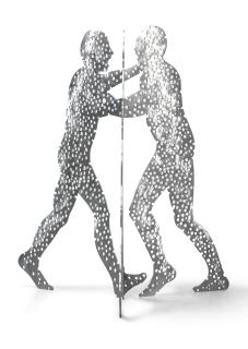 Jonathan Borofsky - Molecule Men 1+1+1 (Study)