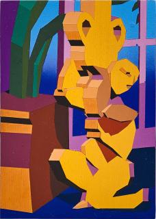 Jonathan Chapline - Sketch for Sculpture on Table