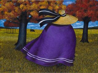 Jonathan Green - Purple Blanket