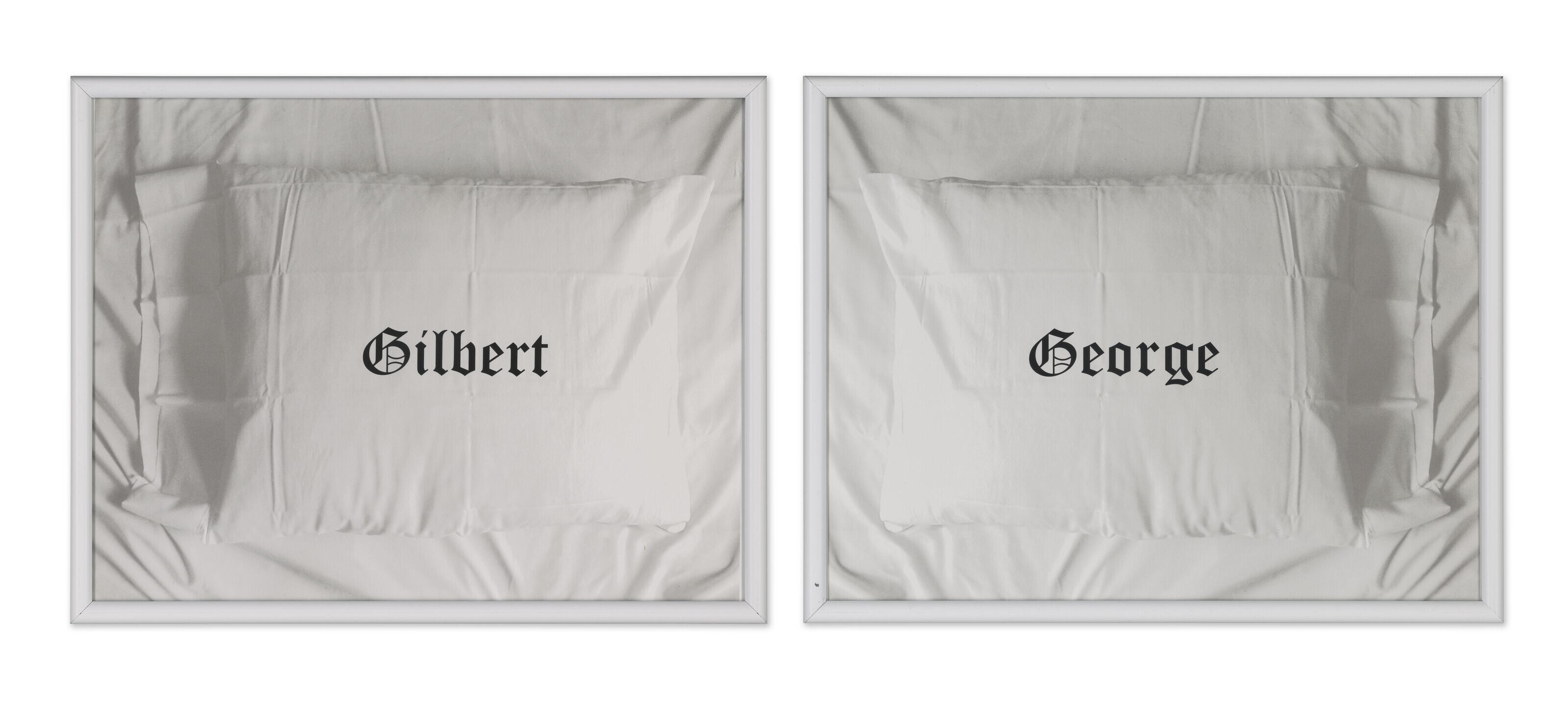 Jonathan Horowitz - Pillow Talk Prints (Gilbert and George)