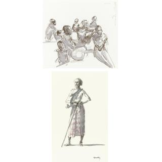 Jonathan Kenworthy - British Rendille Family And The Old Somal (Two Works)