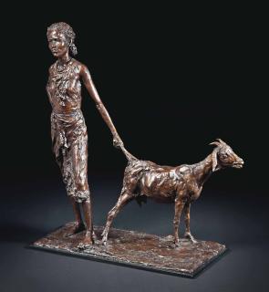 Jonathan Kenworthy - Somali Woman With Goat