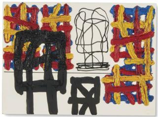 Jonathan Lasker - Study for \