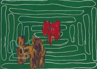 Jonathan Lasker - Synthetic Flamboyance