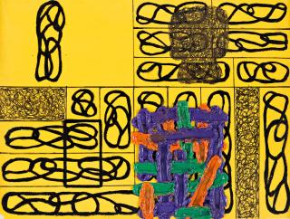 Jonathan Lasker - Unitled