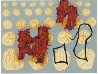 Jonathan Lasker - Untitled