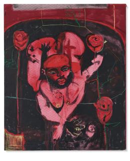 Jonathan Lyndon Chase - rose petals on bed