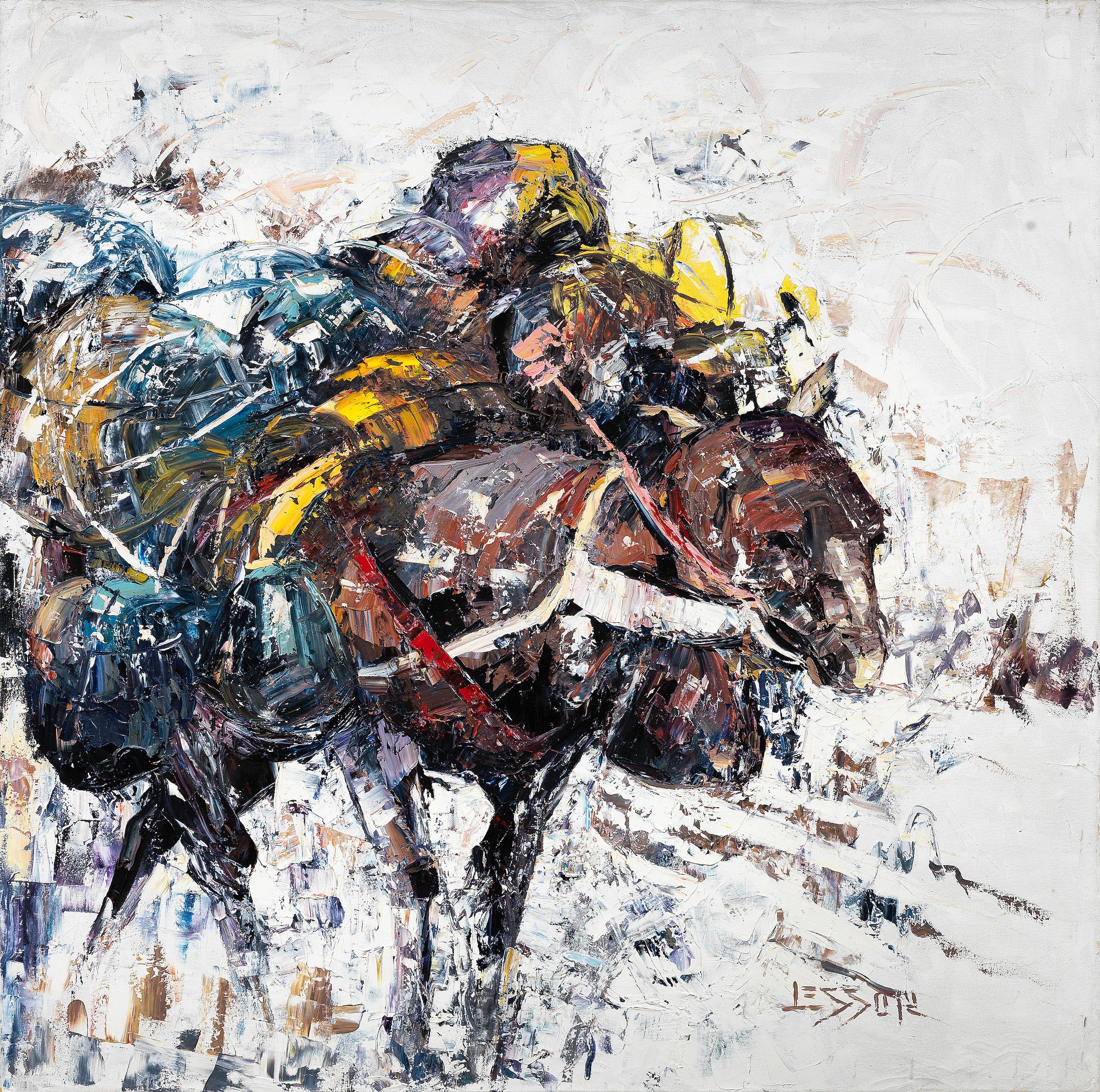 Jonathan Mavua Lessor - The burden is not mine unframed.