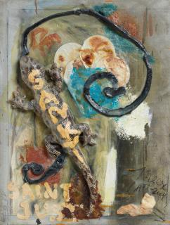 Jonathan Meese - Baby + Echse = Hexe (FRISS oder Stirb)