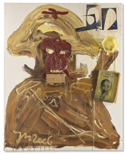 Jonathan Meese - COLONEL CORNBREI am Stahlkauen