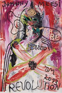 Jonathan Meese - Der Teufel \'\'Schuljunge\'\' Lacht Den Sportplatz An Und Aus (The Devil \
