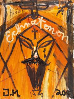 Jonathan Meese - „Dr. Milkhot de Frahab“.