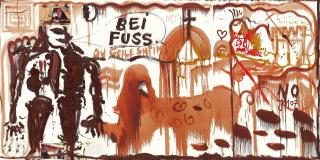 Jonathan Meese - Liebe im alten Ägypten (Liebhaberin de Sphinx)