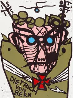 Jonathan Meese - Rittertum des Raubtiertums der Vorstaatshermetik des hermetischen ERZGEBIETES ‘VAKUUMEESE’ …