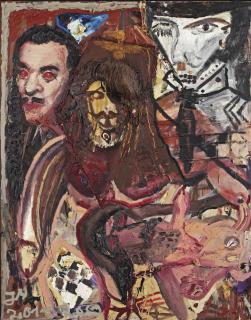 Jonathan Meese - Yls\'S Vorgeburt (Conanny\'S Baby) (Yves Saint Loren!)