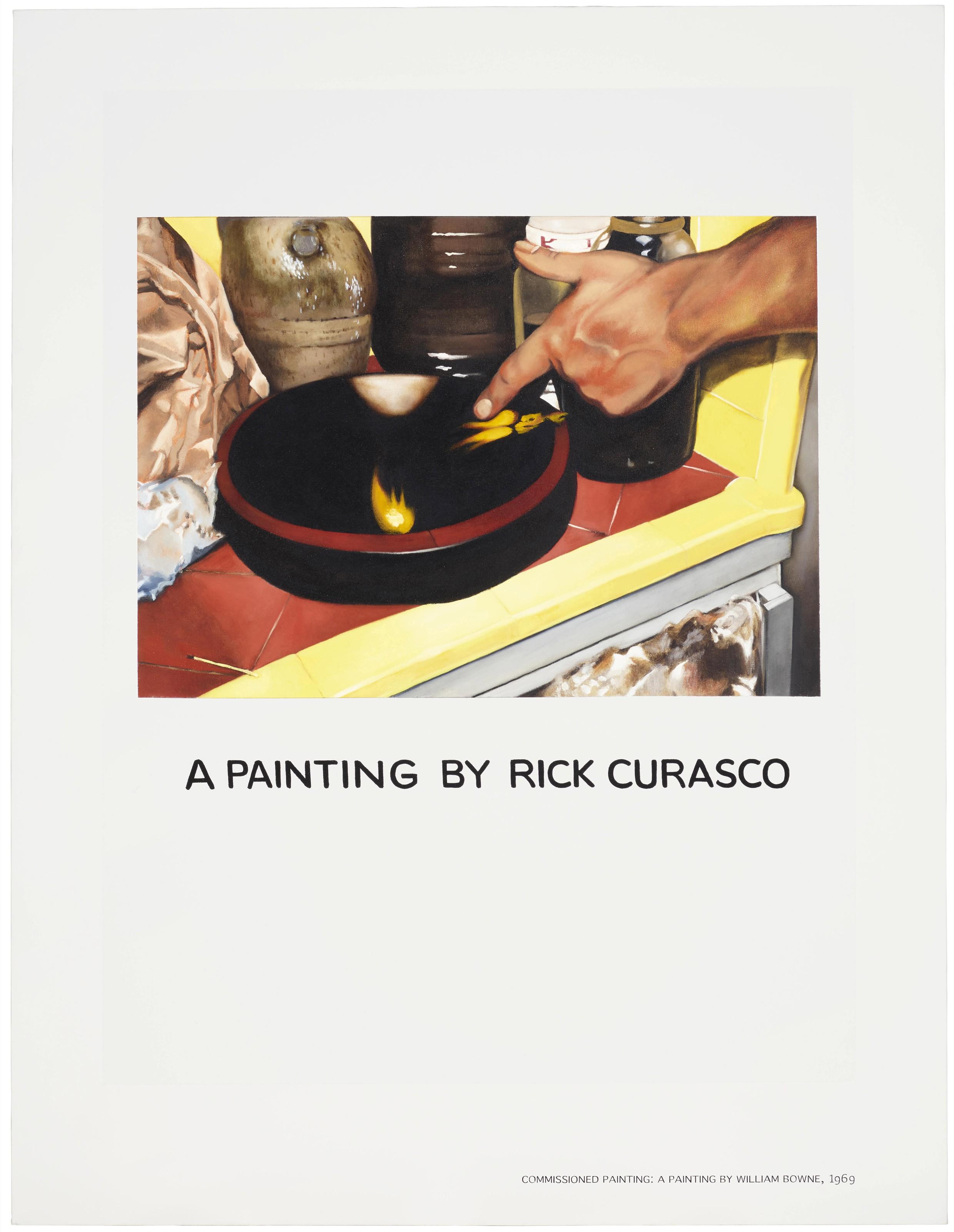 Jonathan Monk - A Painting By Richard Curasco