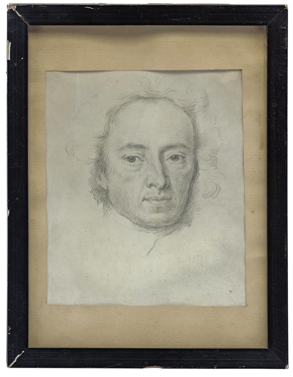 Jonathan Richardson Sen. - Portrait of Alexander Pope (1668-1744), head and shoulders