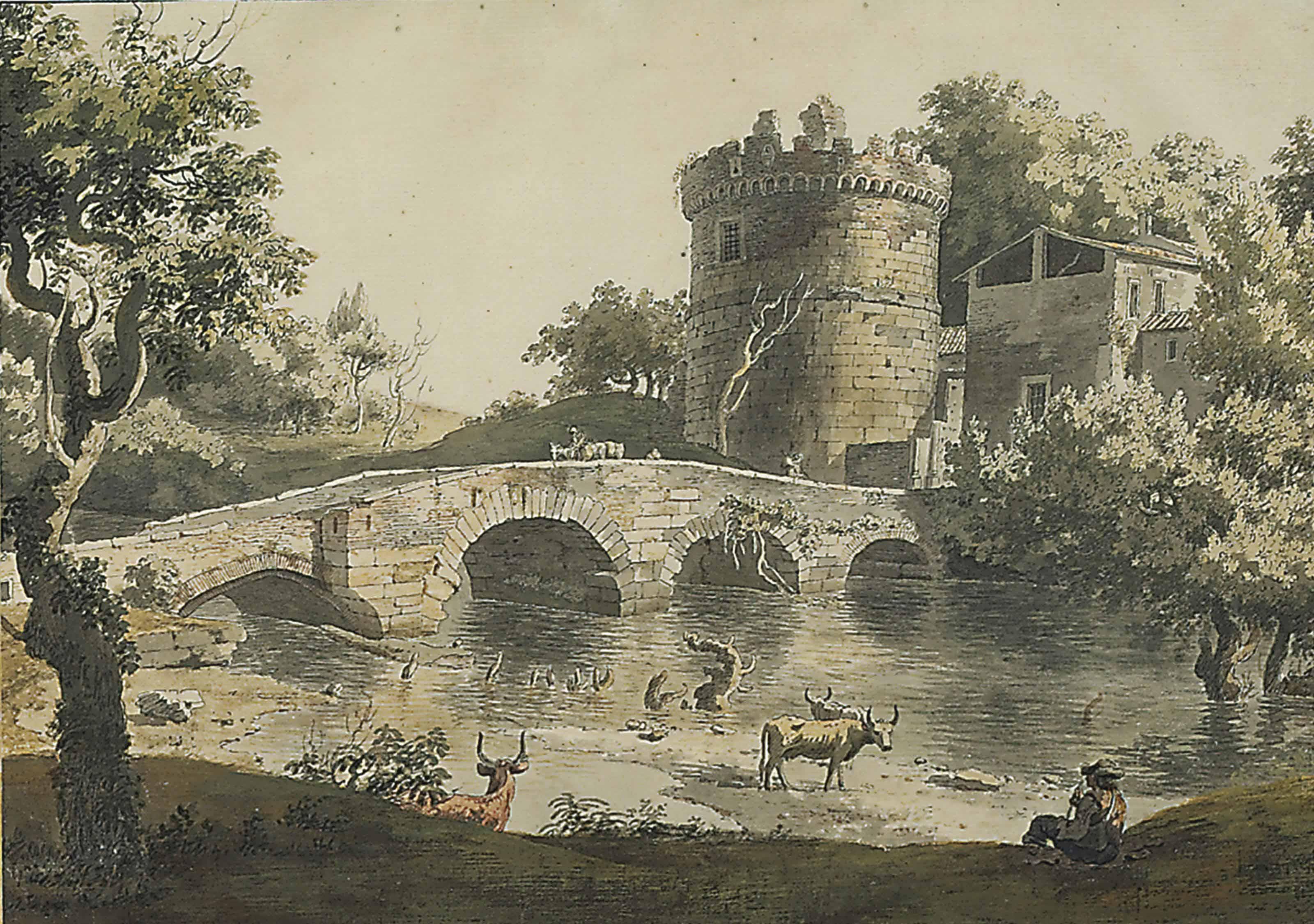 Jonathan Skelton - The Ponte Lucano and the Tomb of the Plautii, Rome