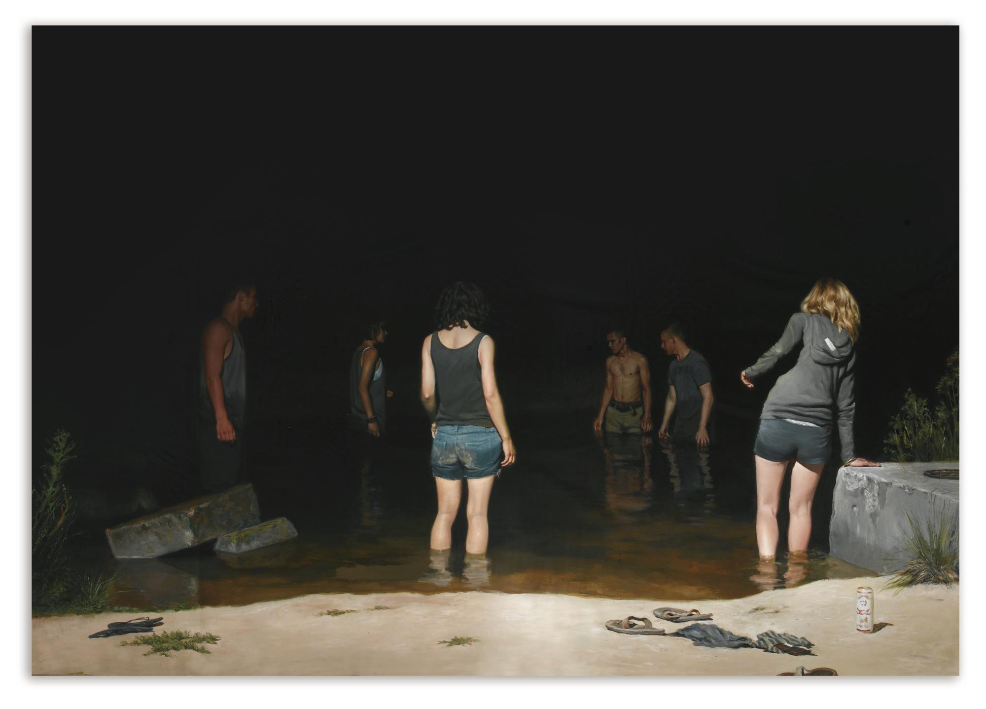 Jonathan Wateridge - Swimming Hole