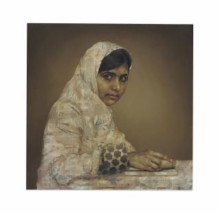 Jonathan Yeo - Girl Reading (Malala Yousafzai)