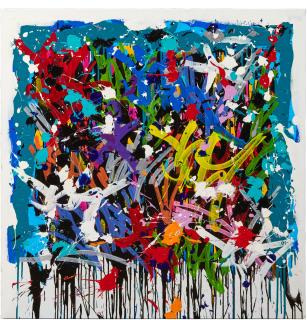 JonOne - Restless hearts, 2016