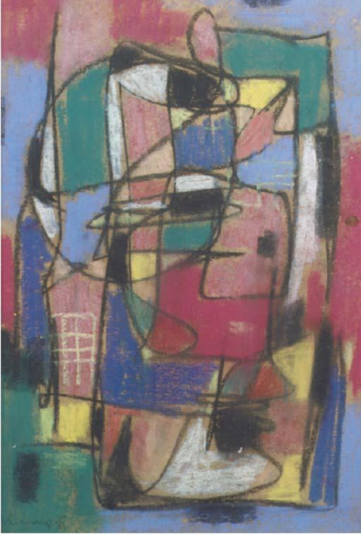 Joop Kropff - Abstract composition