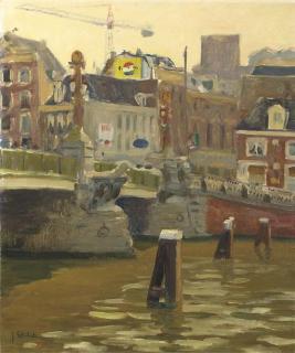 Joop Stierhout - Blauwbrug, Amsterdam