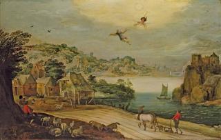 Joos de Momper II - La Chute D\'Icare