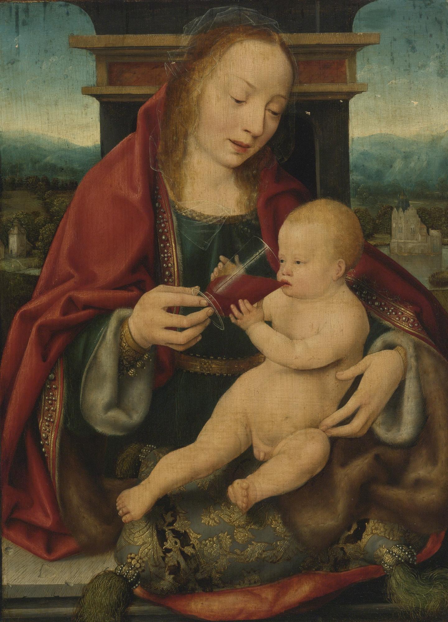 Joos Van Cleve - Virgin And Child