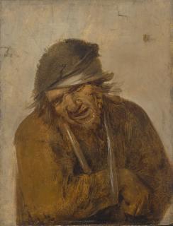 Joos Van Craesbeeck - A Peasant Grimacing, His Arm In A Sling