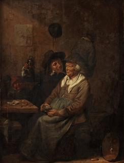 Joos van Craesbeeck - At the tavern