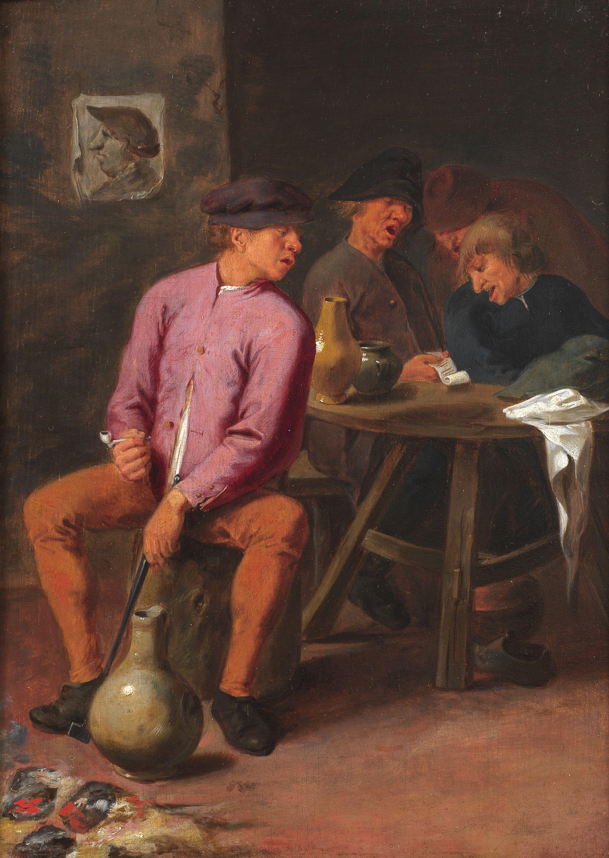 Joos van Craesbeeck - Drunken singers seated in a tavern