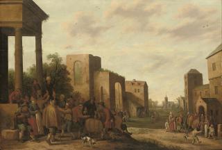 Joost Cornelisz. Droochsloot - The Seven Acts of Mercy