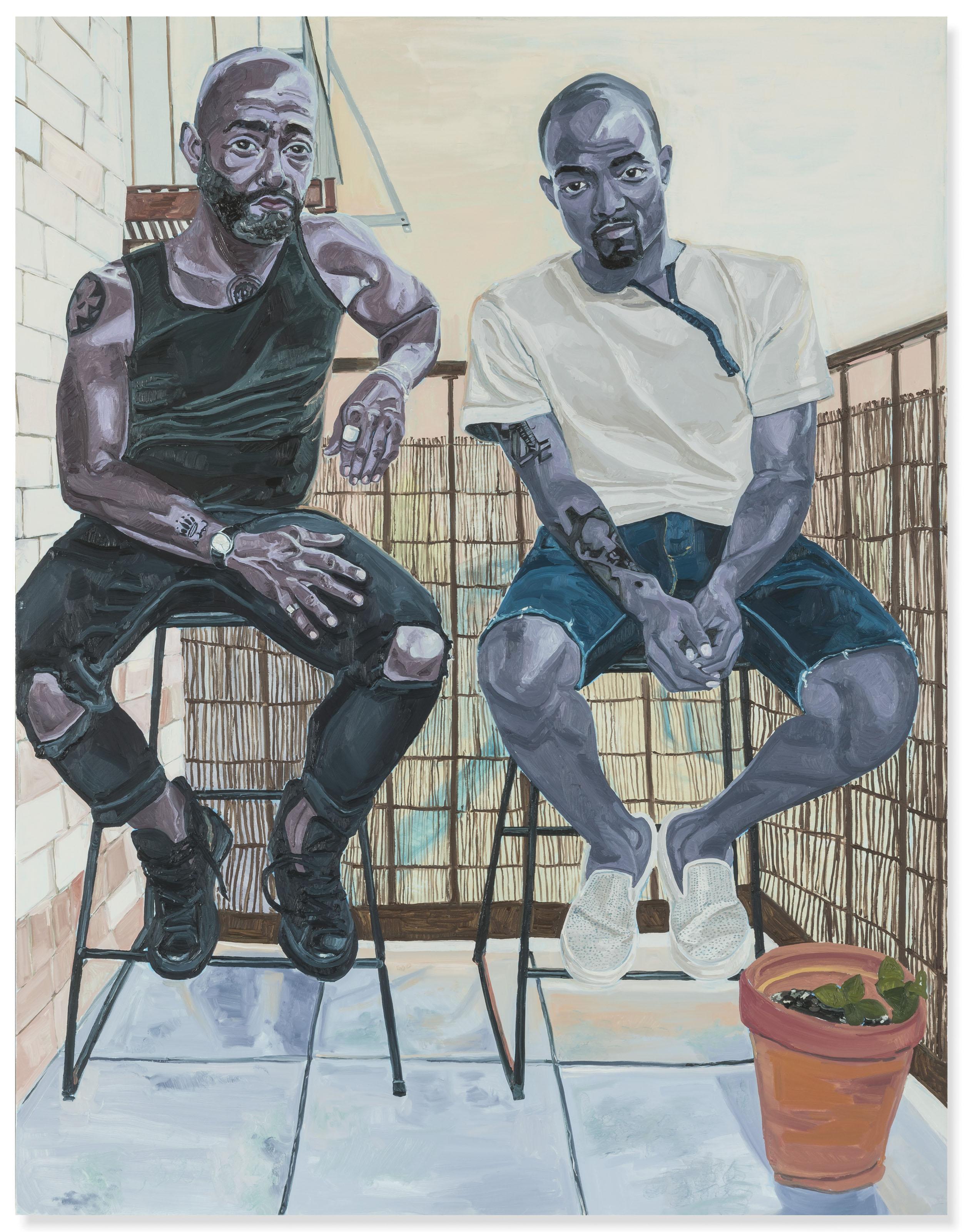 Jordan Casteel - Patrick and Omari