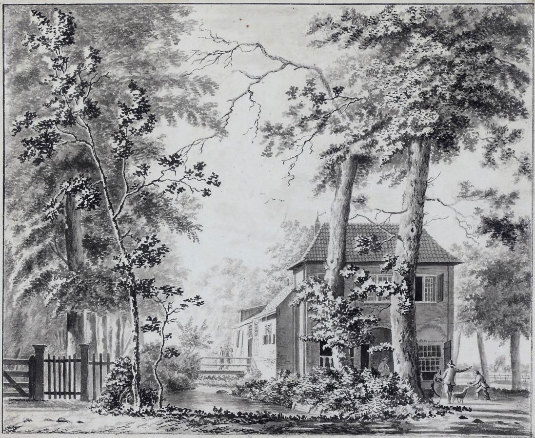 Jordanus Hoorn - View of the Coppermills in Leusden