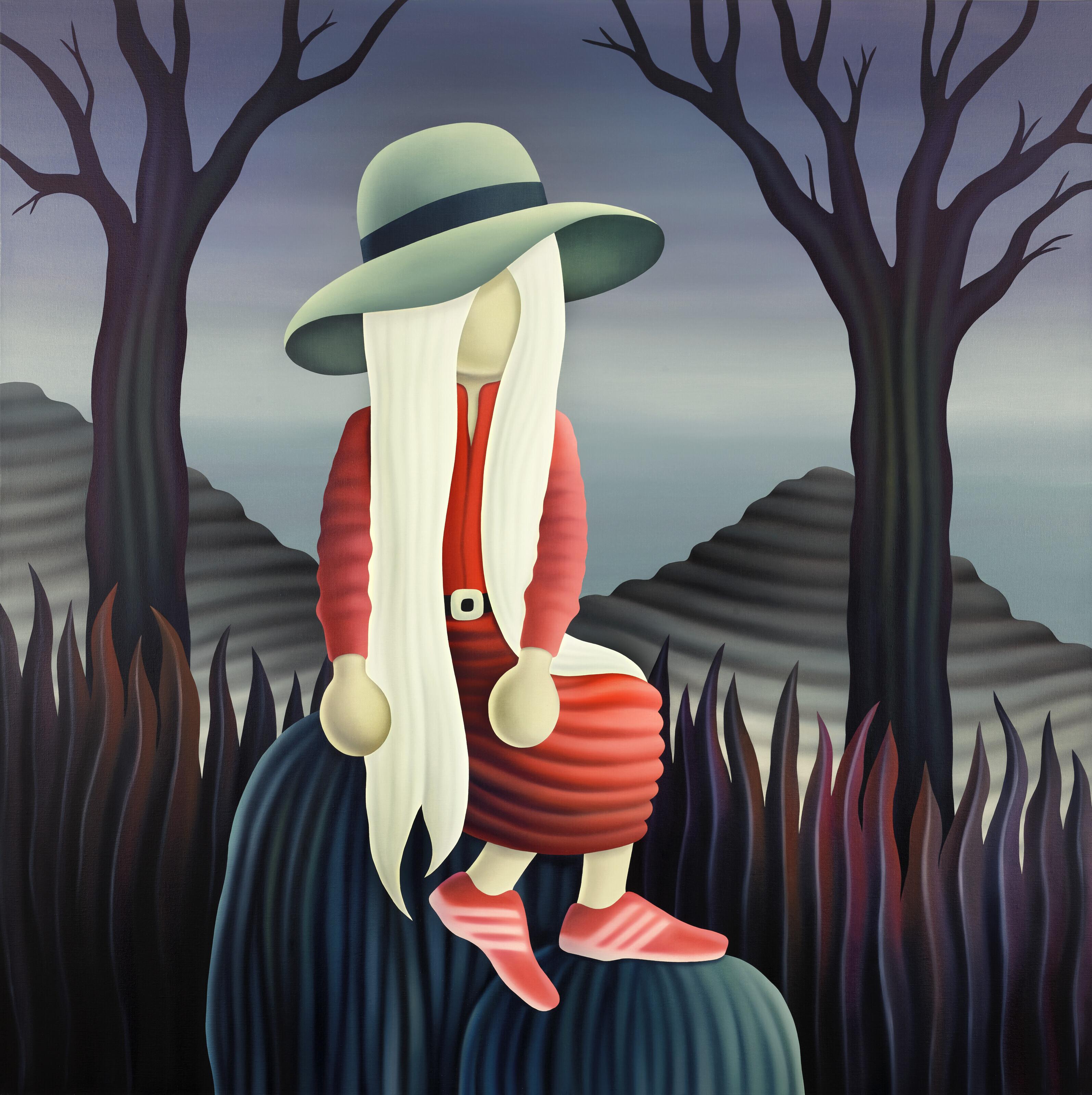 Jordi Ribes - The Viewer with Red Dress